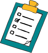 Clipboard illustration (transparent)