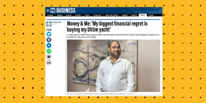 The National screenshot - Money & Me: 'My biggest financial regret is buying my Dh5m yacht', by Suzanne Locke