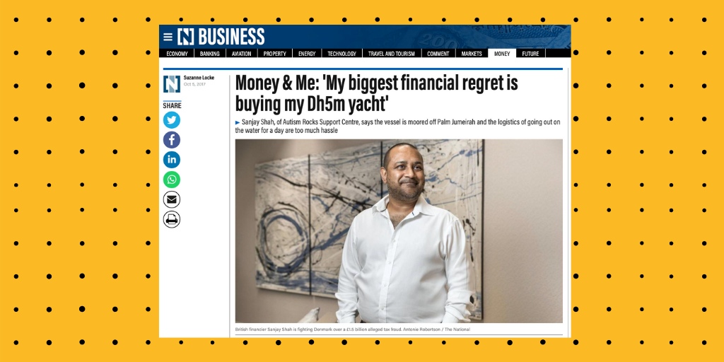 ‘My Dh5m yacht splurge’ – The National