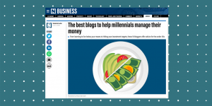 The National screenshot - The best blogs to help millennials manage their money, by Suzanne Locke