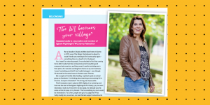 WI Life magazine screenshot - The WI becomes your village, by Suzanne Locke